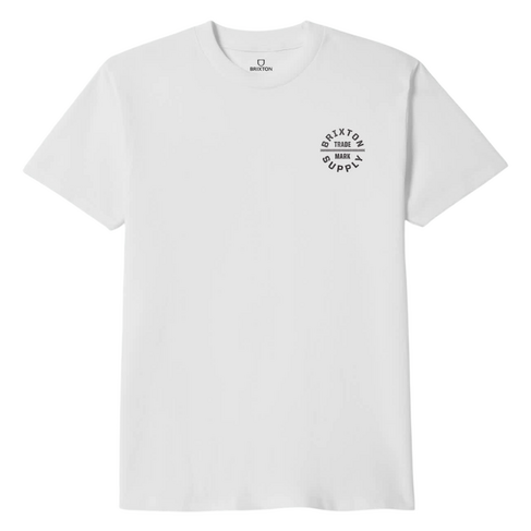Brixton Brixton OATH V S/S STD WHITE/BLACK/CHECKERED