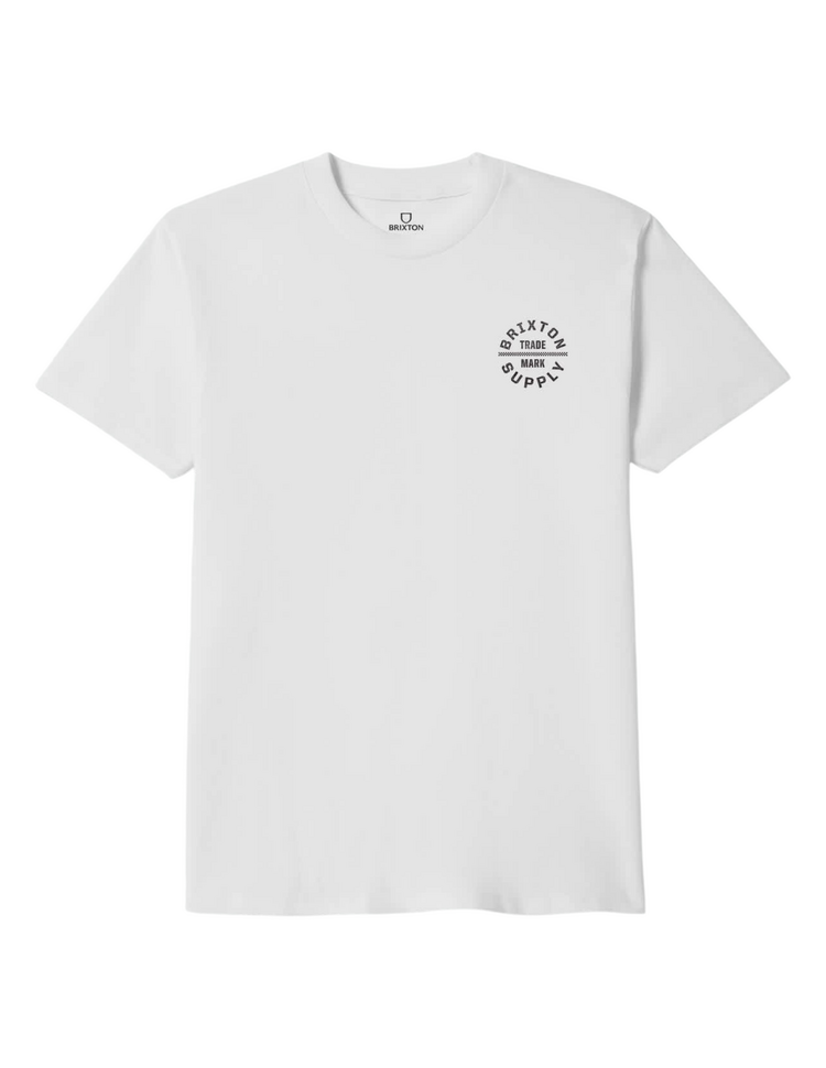Brixton Brixton OATH V S/S STD WHITE/BLACK/CHECKERED