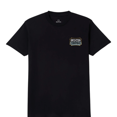 Brixton Brixton PILLAR S/S STD BLACK