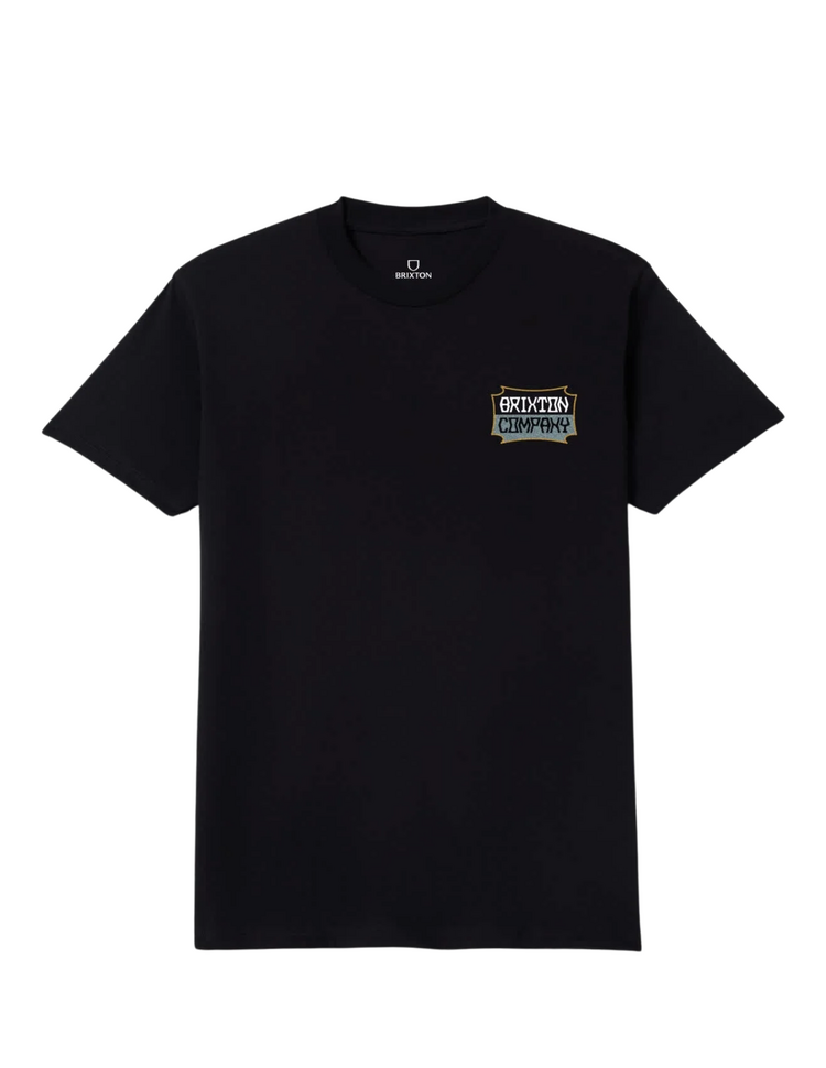 Brixton Brixton PILLAR S/S STD BLACK