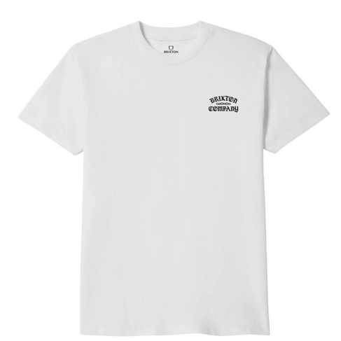 Brixton Brixton CHAINS S/S STD WHITE