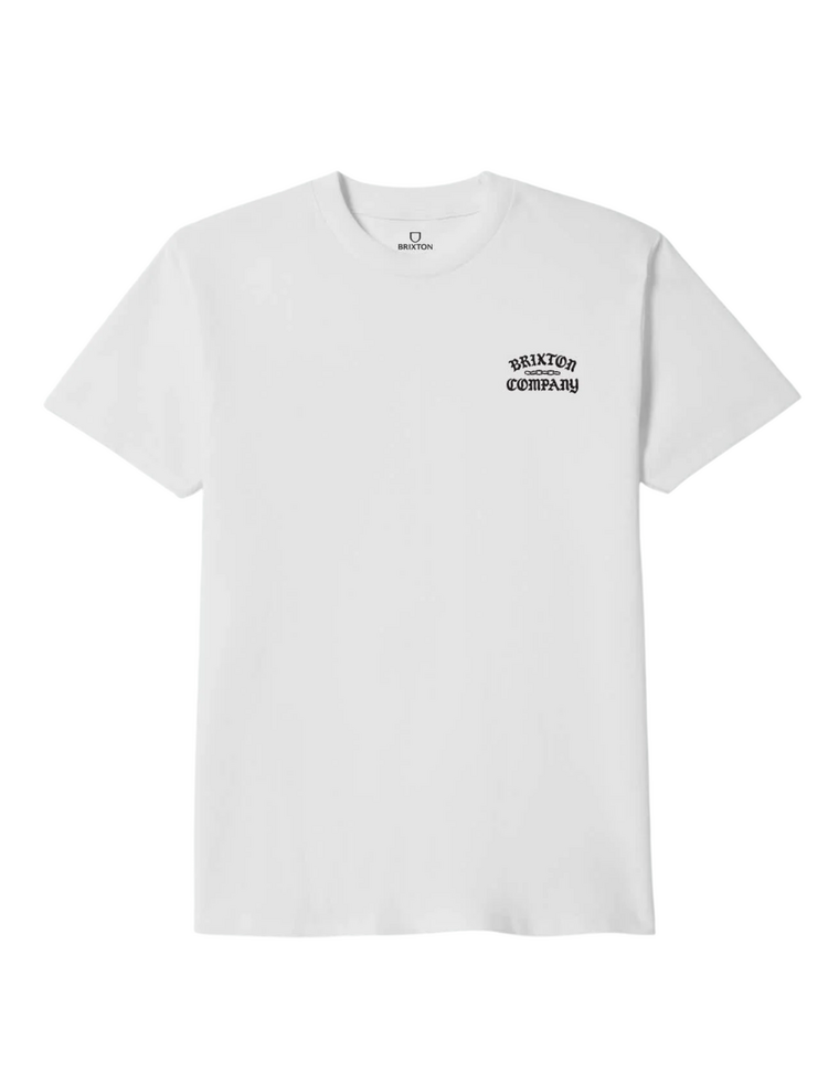Brixton Brixton CHAINS S/S STD WHITE