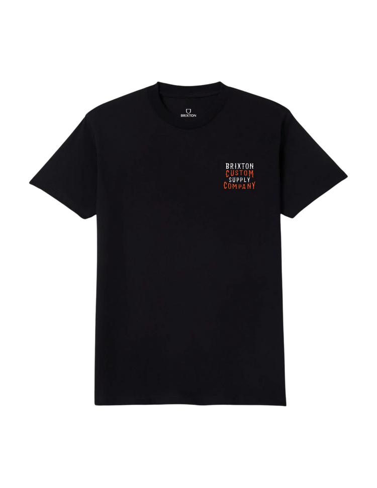 Brixton Brixton WHEATON S/S STT BLACK WORN WASH