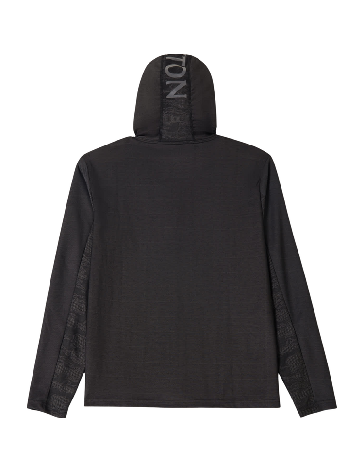 Brixton Brixton JOURNEY L/S SUN HOODIE BLACK