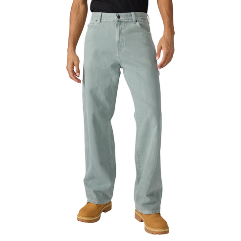 DICKIES DICKIES 997 LOOSE STRAIGHT CARPENTER JEANS W STORMY SEA