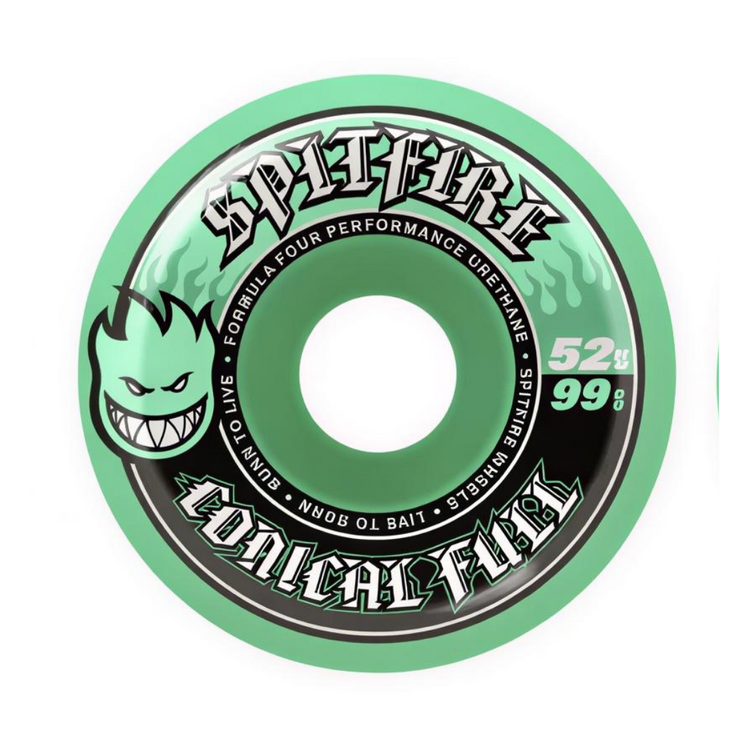 SPITFIRE F4 99 TEAM PACK CONICAL FULL 52MM TEAL