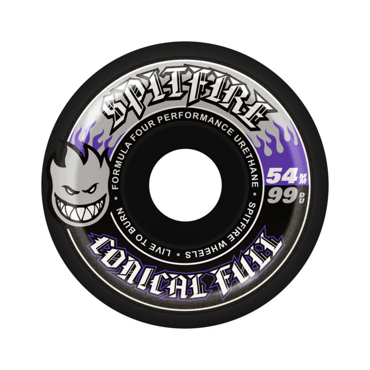 SPITFIRE F4 99 TEAM PACK CONICAL FULL 54MM BLACK