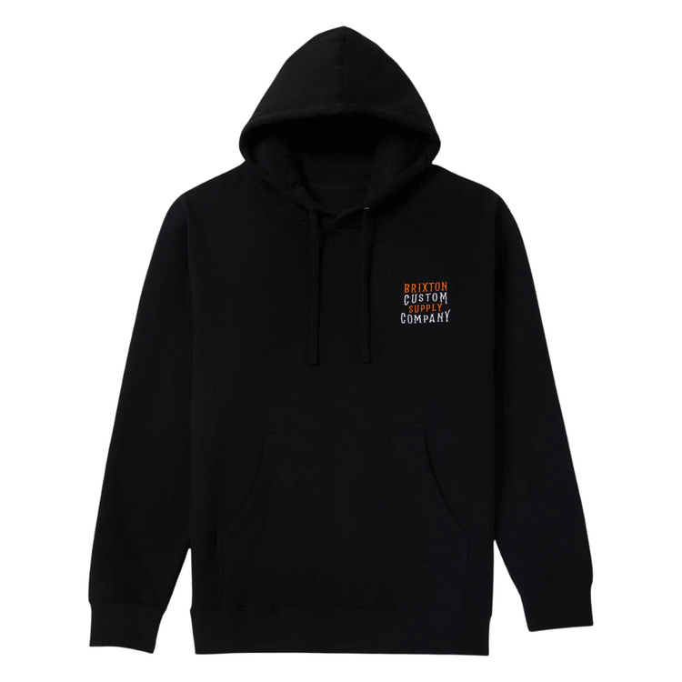 Brixton Brixton WHEATON HOODIE BLACK