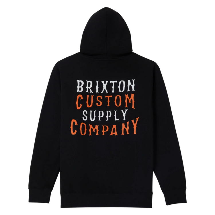 Brixton Brixton WHEATON HOODIE BLACK