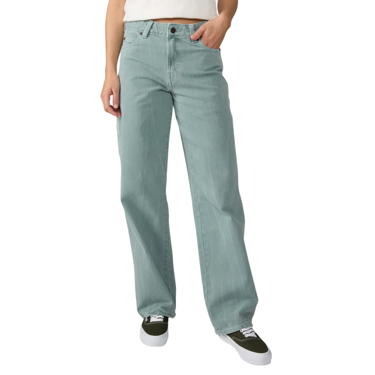 DICKIES DICKIES 997 LOOSE STRAIGHT CARPENTER JEANS W STORMY SEA