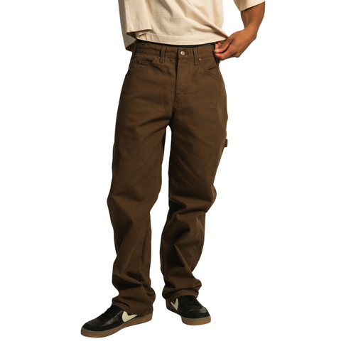 DICKIES DICKIES DUCK UTILITY JEAN RELAXED RINSED TIMBER