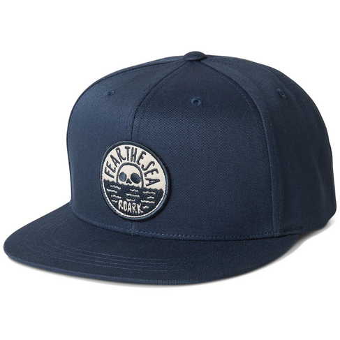 Roark Roark FEAR THE SEA SNAPBACK NAVY