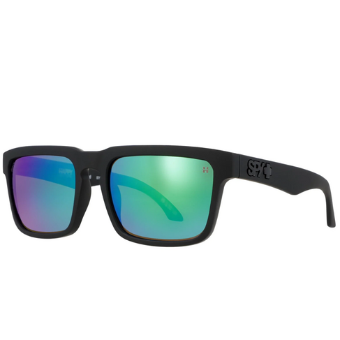 Spy Spy Helm Matte Black - HD Plus Bronze Polar with Green Spectra Mirror