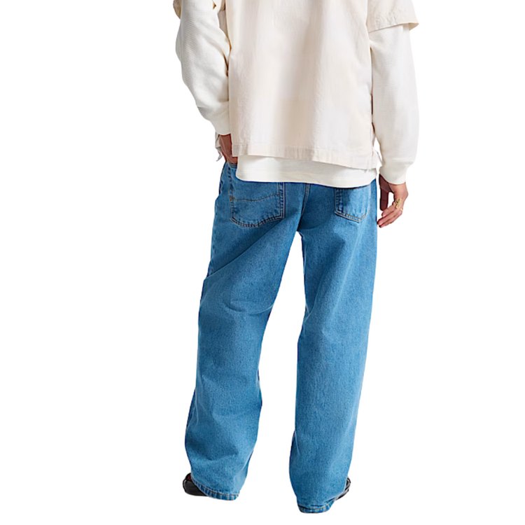 Vans Vans M CHECK-5 BAGGY DENIM PANT STONEWASH BLUE