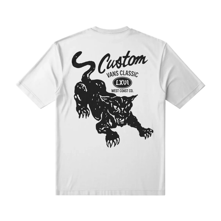 Vans Vans M CUSTOM CAT SS TEE WHITE