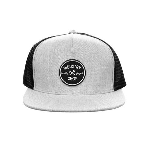 Industry INDUSTRY "SHOP" TRUCKER SNAPBACK LIGHT GREY