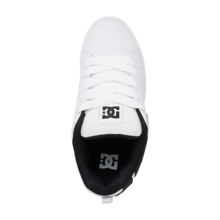 DC DC COURT GRAFFIK WHITE/BLACK/BLACK