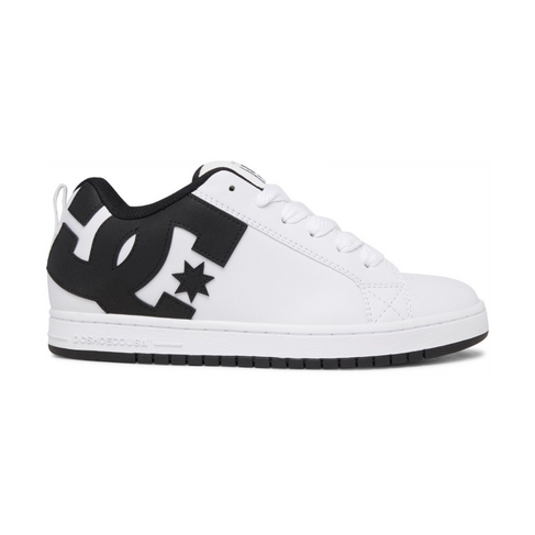DC DC COURT GRAFFIK WHITE/BLACK/BLACK