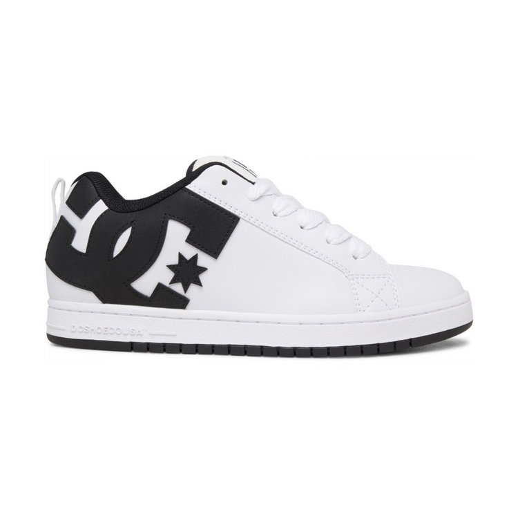 DC DC COURT GRAFFIK WHITE/BLACK/BLACK