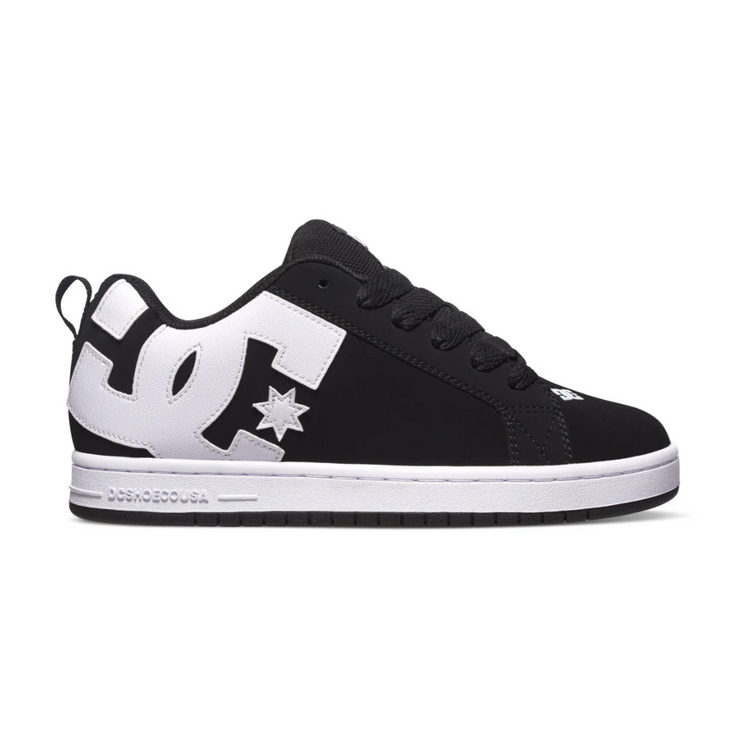 DC DC COURT GRAFFIK BLACK/WHITE