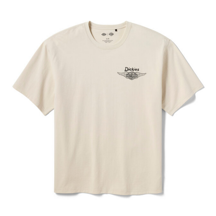 DICKIES DICKIES x HD VINTAGE WASH TEE BONE