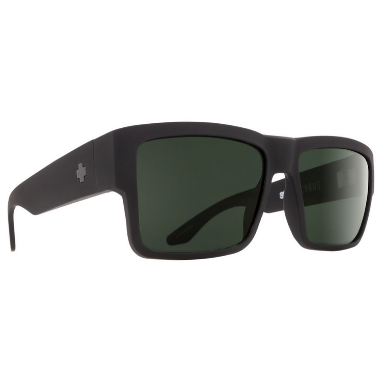 Spy SPY CYRUS Matte Black ­ Happy Gray Green
