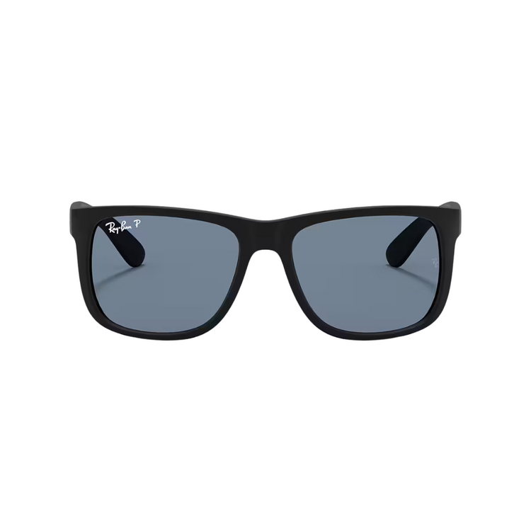 Ray-Ban Ray-Ban JUSTIN RUBBER BLACK W/ DARK BLUE