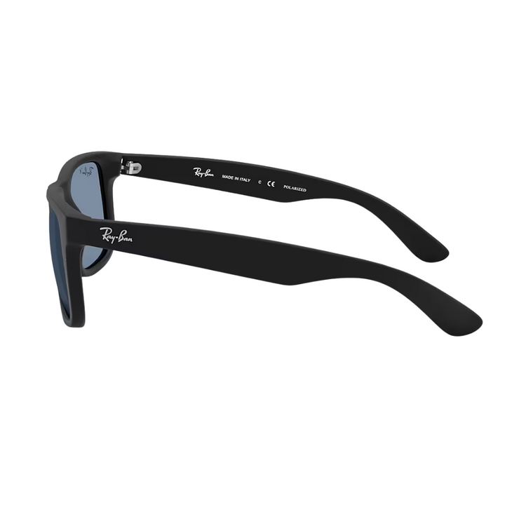 Ray-Ban Ray-Ban JUSTIN RUBBER BLACK W/ DARK BLUE