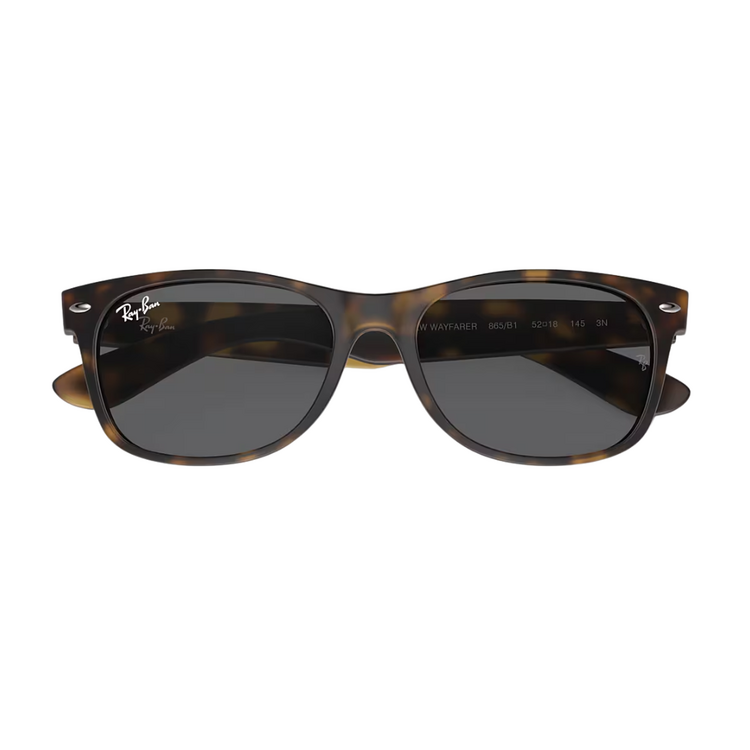 Ray-Ban Ray-Ban NEW WAYFARER RUBBER HAVANA W/DARK GREY