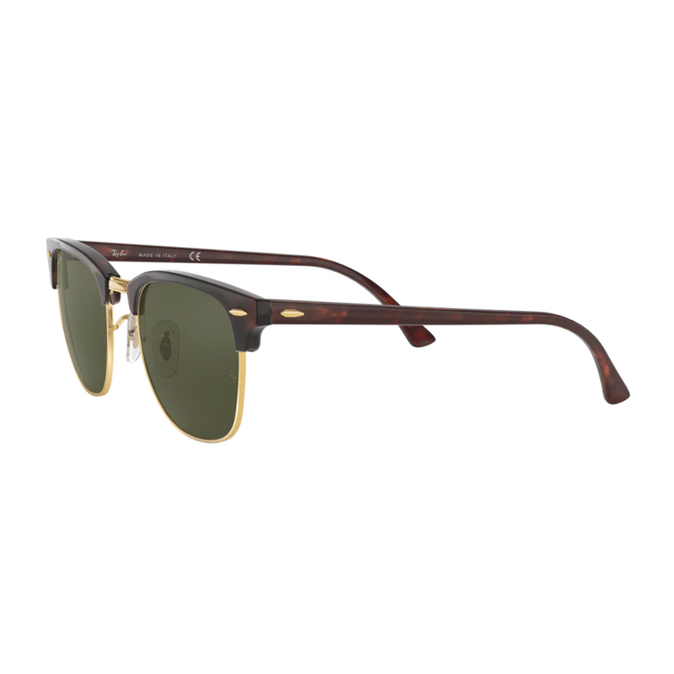 Ray-Ban Ray-Ban CLUBMASTER MOCK TORTOISE ON ARISTA W/ G-15 GREEN