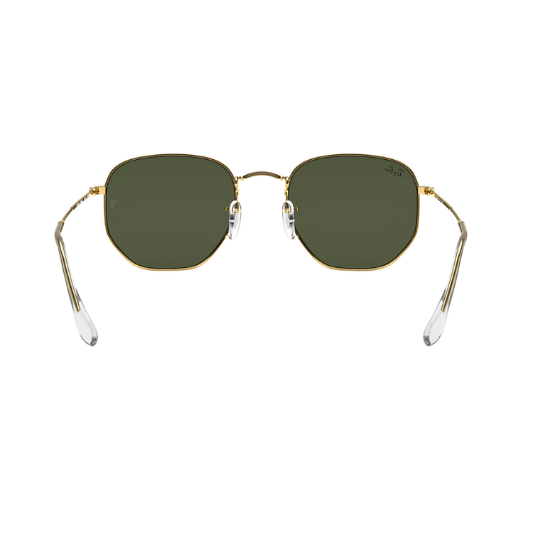 Ray-Ban Ray-Ban HEXAGONAL LEGAND GOLD W/G-15 GREEN