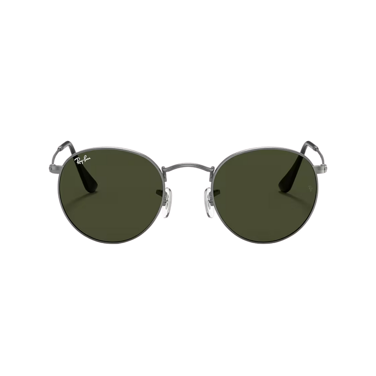 Ray-Ban Ray-Ban ROUND METAL MATTE GUNMETAL W/ G-15 GREEN