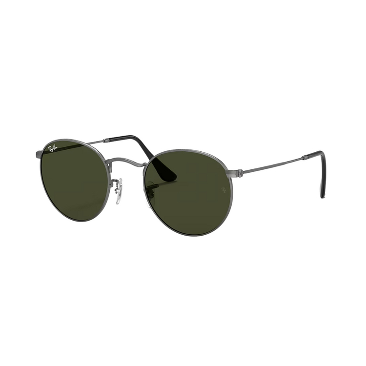 Ray-Ban Ray-Ban ROUND METAL MATTE GUNMETAL W/ G-15 GREEN