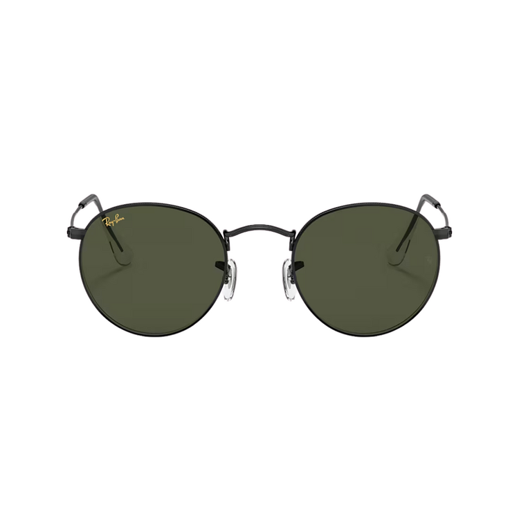 Ray-Ban Ray- Ban ROUND METAL BLACK W/ G-15 GREEN