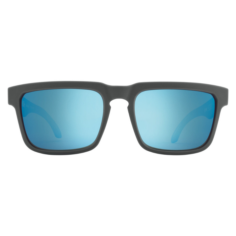 Spy SPY HELM SOFT MATTE DARK GRAY HAPPY GRAY GREEN LIGHT BLUE POLAR
