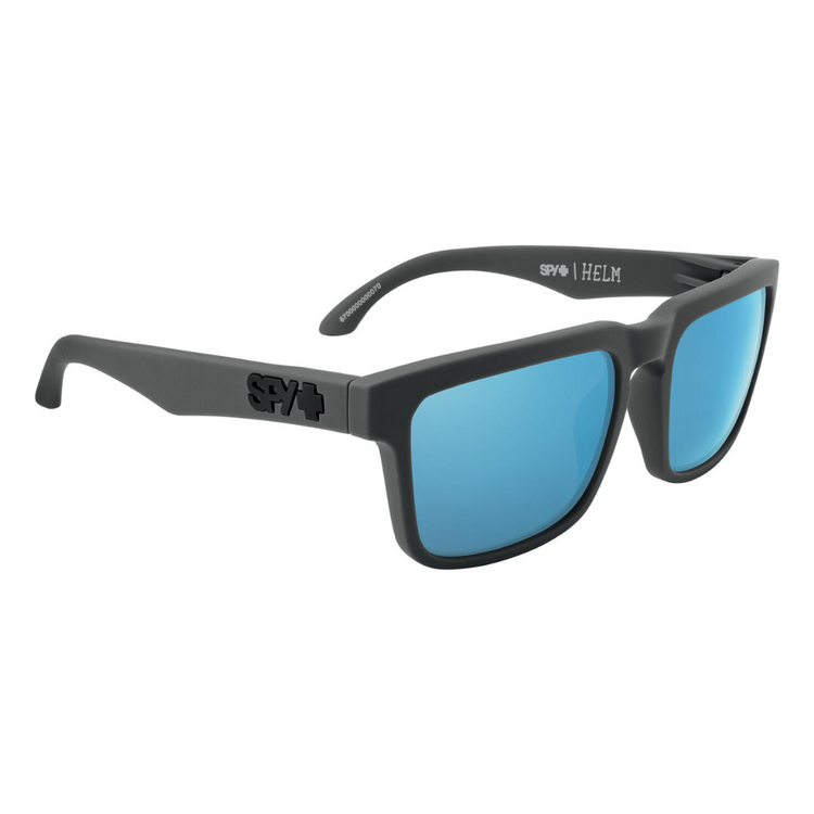 Spy SPY HELM SOFT MATTE DARK GRAY HAPPY GRAY GREEN LIGHT BLUE POLAR