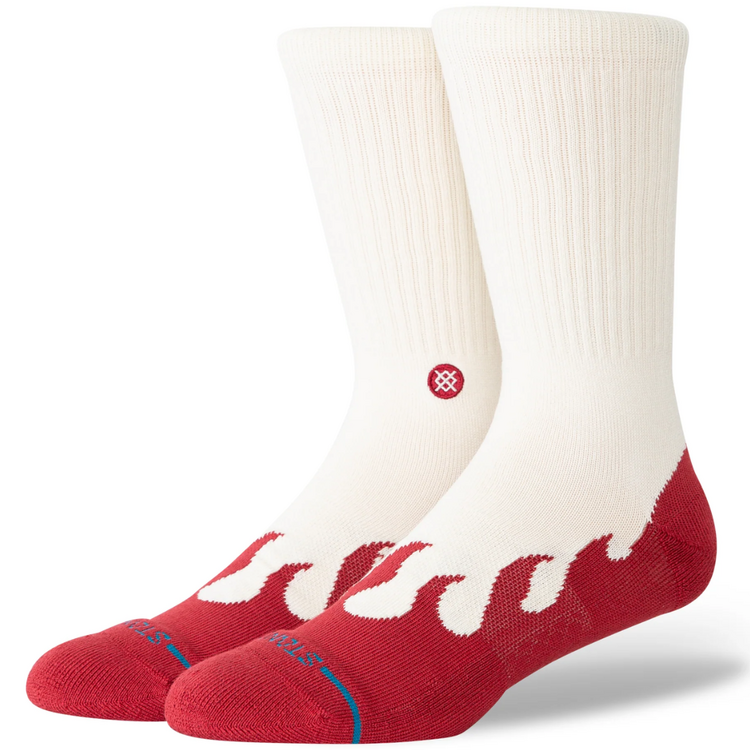 Stance Stance Heating Up Crew Red