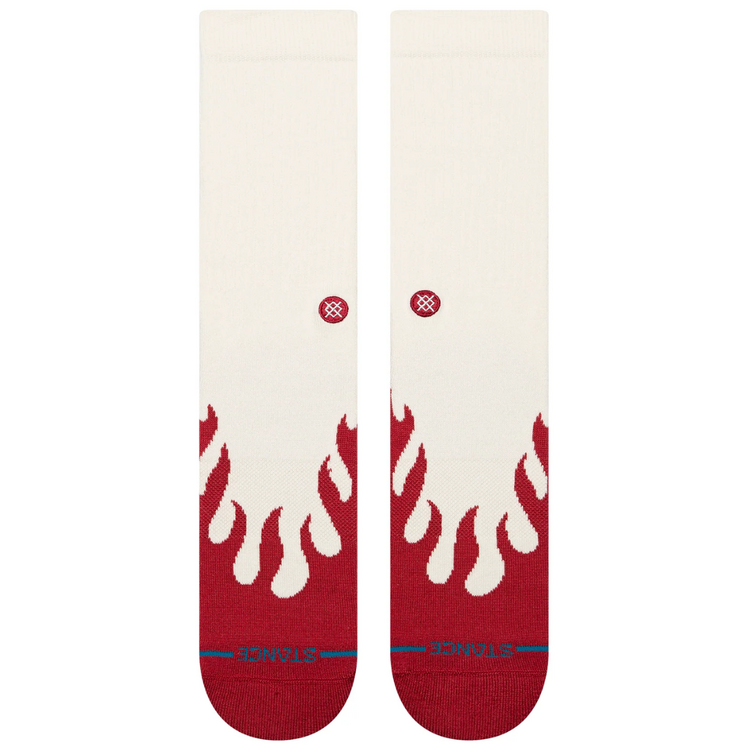 Stance Stance Heating Up Crew Red