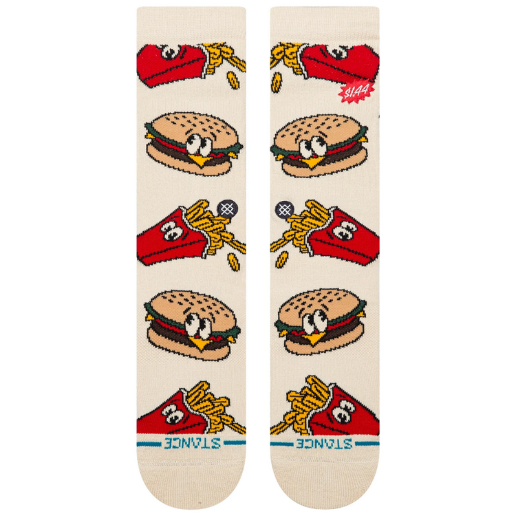 Stance Stance Combo Meal Crew Tan