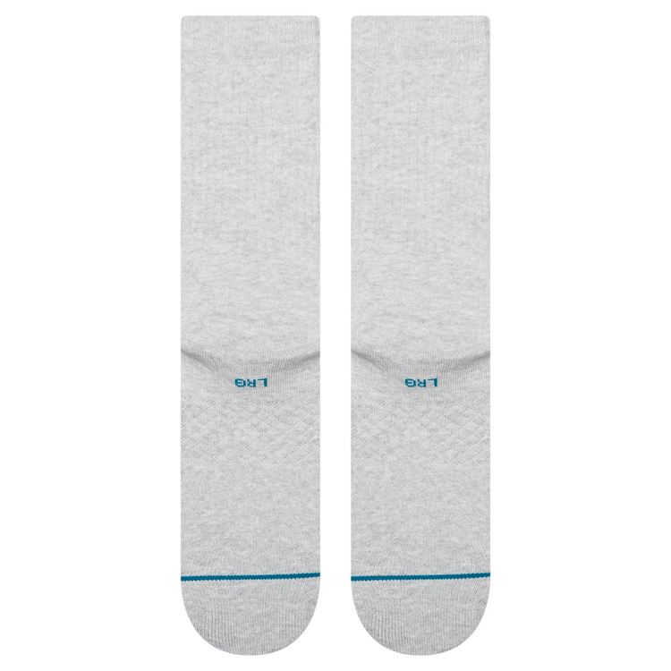 Stance Stance Hit Me Crew Heather Grey
