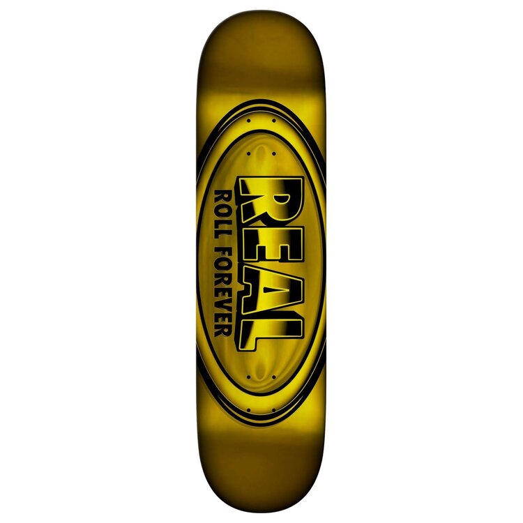 Real REAL DBX TEAM- OVAL YELLOW FOIL DECK-8.38