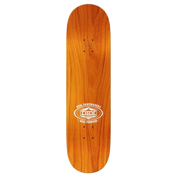 Real REAL DBX TEAM- OVAL YELLOW FOIL DECK-8.38