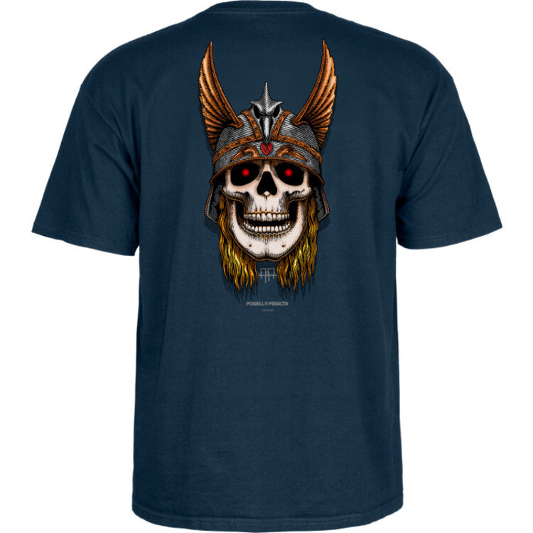 Powell Peralta POWELL PERALTA ANDERSON SKULL TEE NAVY