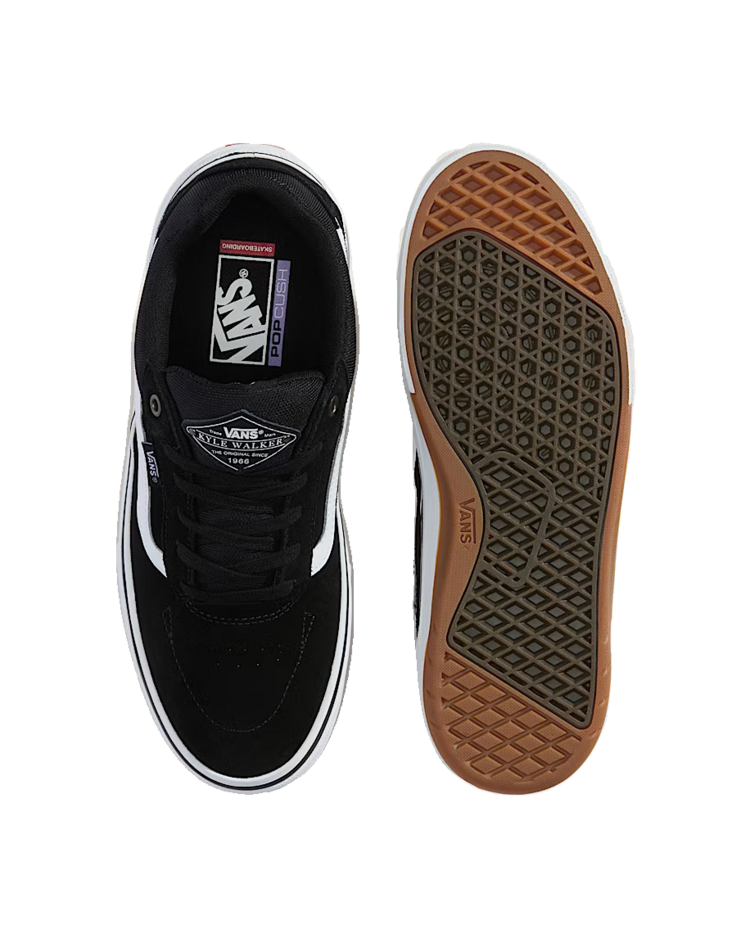 Vans Vans M SKATE KYLE WALKER WAFFLECUP BLACK/WHITE