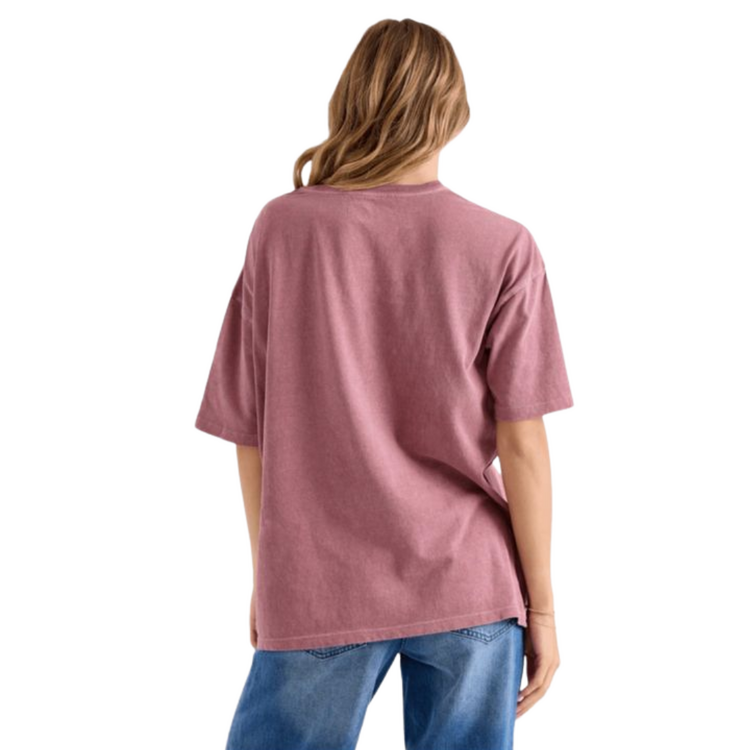 Volcom Volcom OFF THE GRID BAD BOY TEE STONE ROSE