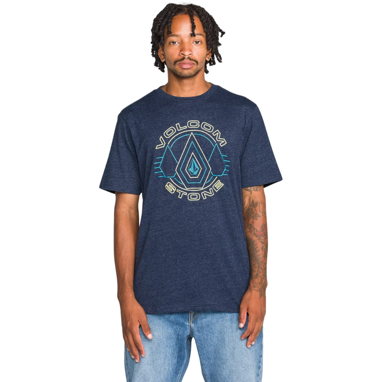 Volcom Volcom LINE FELD SS TEE MOOD INDIGO