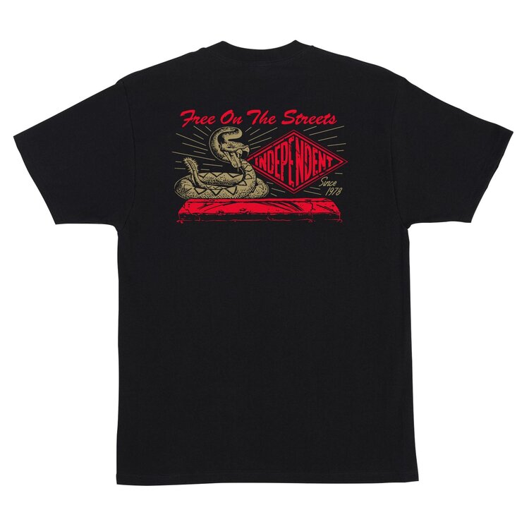 Independent INDEPENDENT T-SHIRT SNAKE BITE BLACK