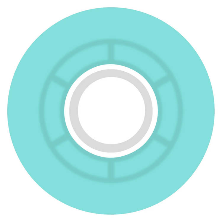 Ricta RICTA WHEELS CLOUDS TRANSPARENT AQUA 78A 57MM