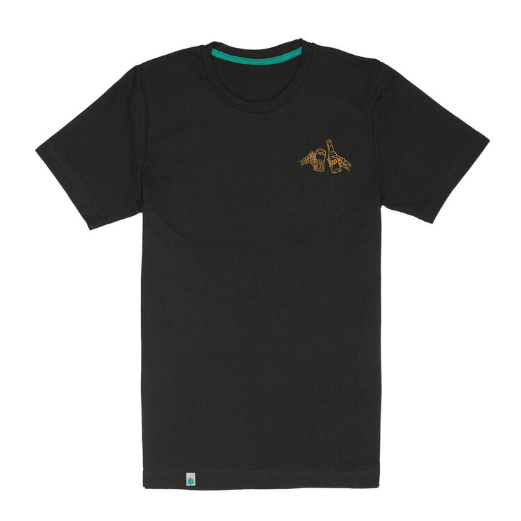 SENDERO Sendero SHOOTIN' HAND SALUD T-SHIRT BLACK