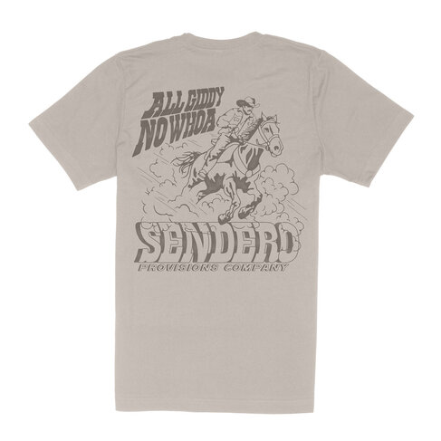 SENDERO Sendero ALL GIDDY NO WHOA T-SHIRT SAND